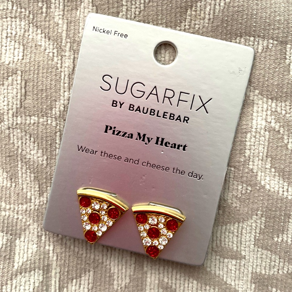 Sugarfix Pizza Earrings!